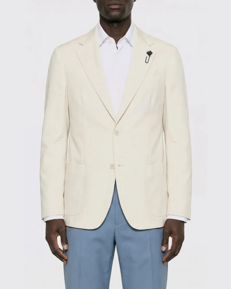 LARDINI Jacke herren Beige