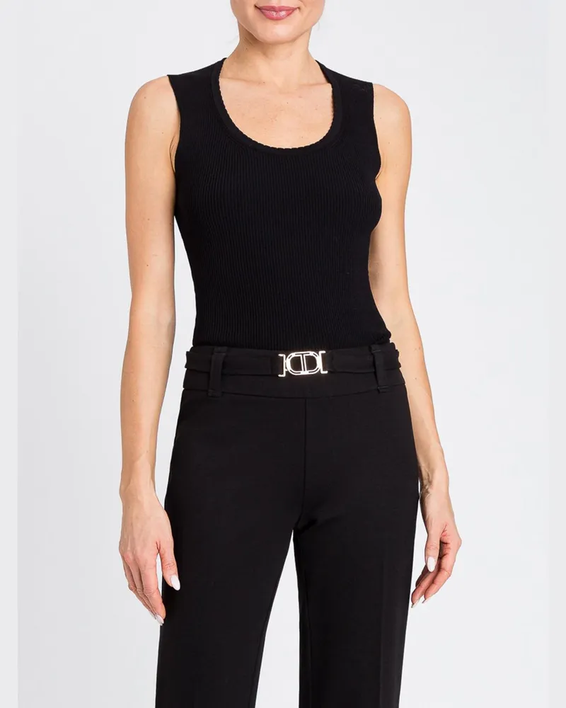 Twin-Set Top damen Schwarz
