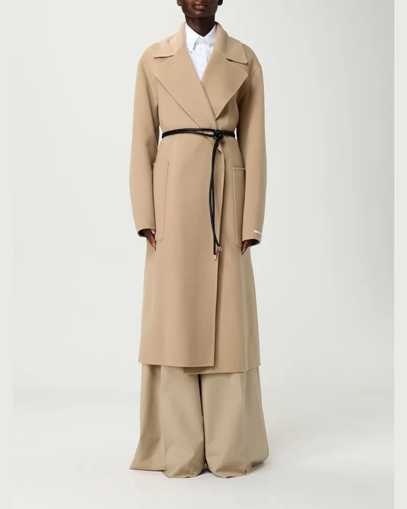 SPORTMAX Mantel damen Camel