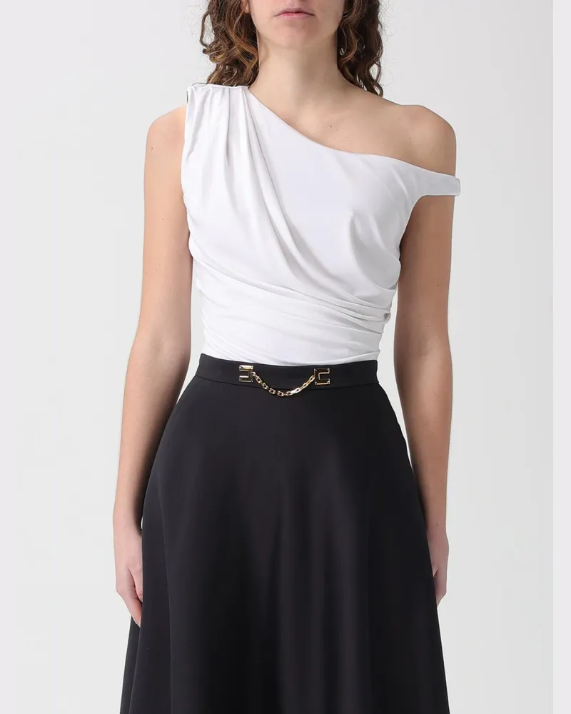 Elisabetta Franchi Top damen Ivory