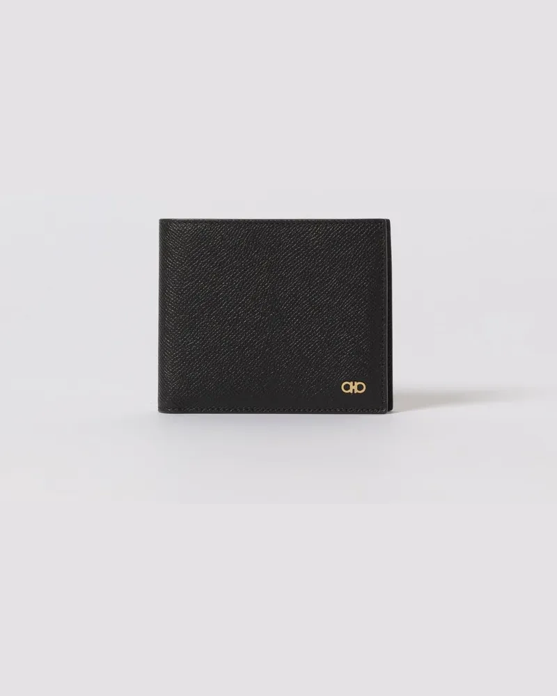 Ferragamo Portmonnaie herren Schwarz