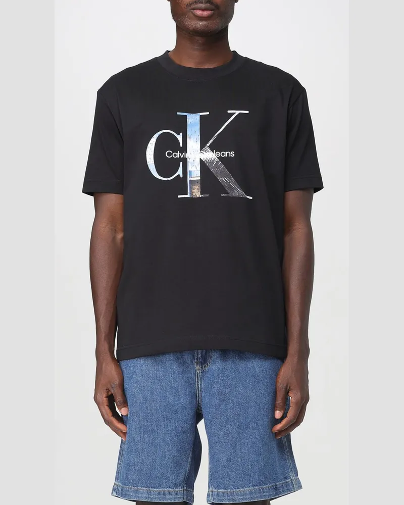 Calvin Klein T-shirt herren Schwarz
