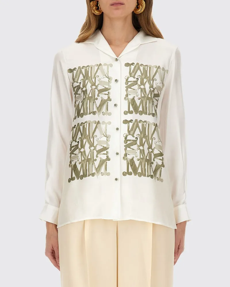 Max Mara Hemdbluse damen Grün