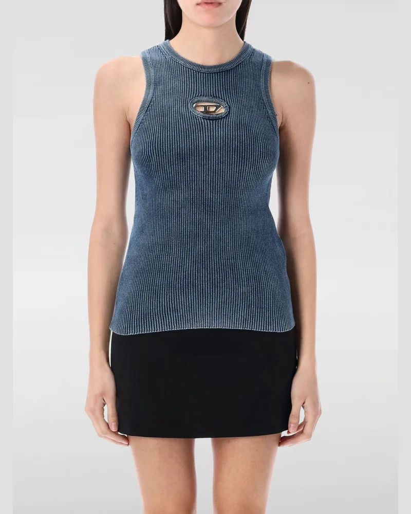 Diesel Top damen Blau