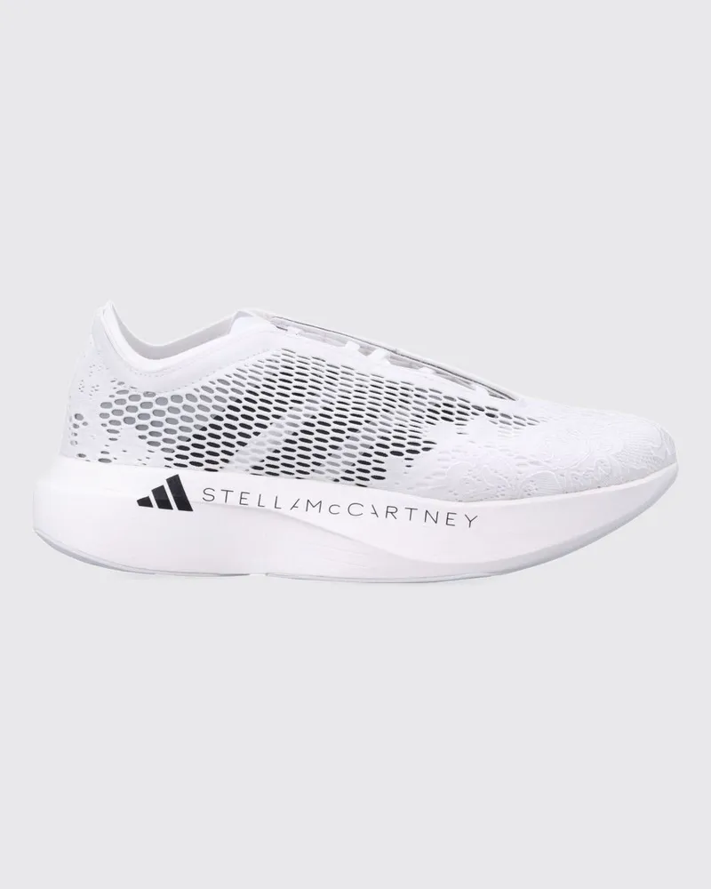adidas Adizero EVO SL Sneakers aus perforiertem Mesh mit extraleichter Sohle Weiß
