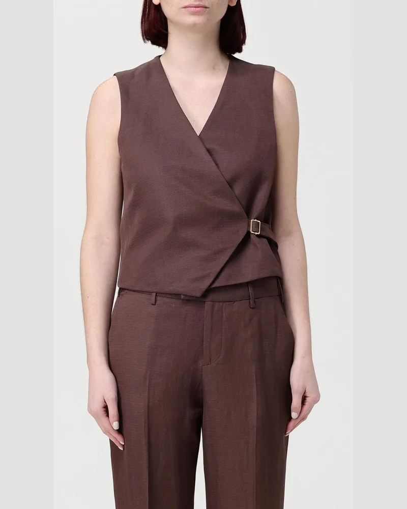 Pantaloni Torino Weste damen Braun