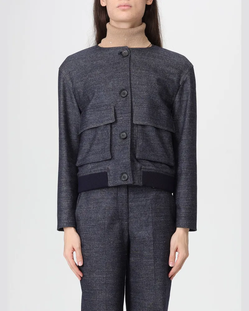 Lorena Antoniazzi Mantel damen Blau