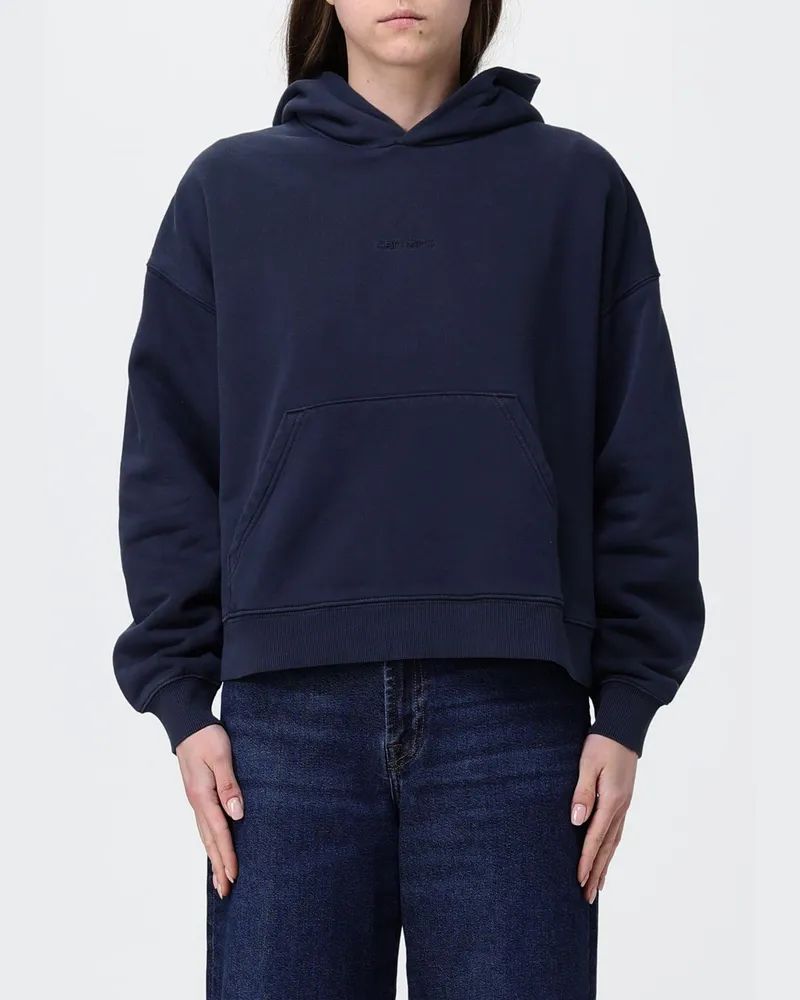Carhartt WIP Baumwoll-Hoodie Grau