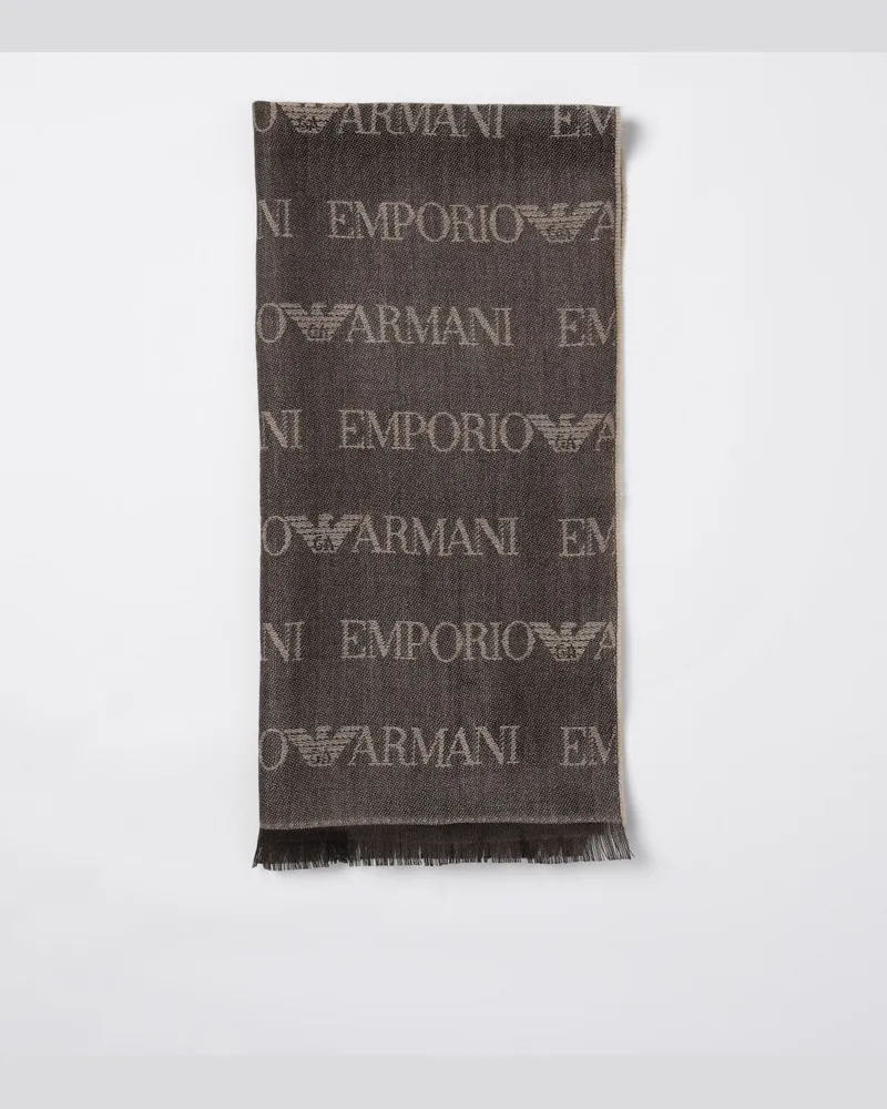 Emporio Armani Schal herren Braun