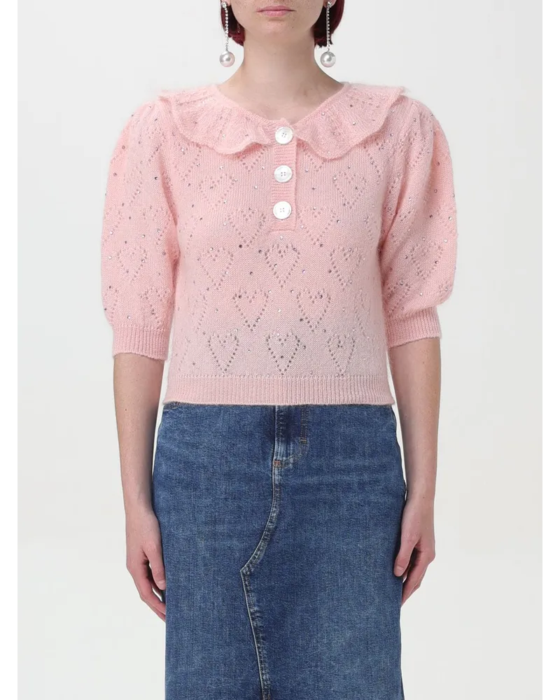 Alessandra Rich Strickjacke damen Pink
