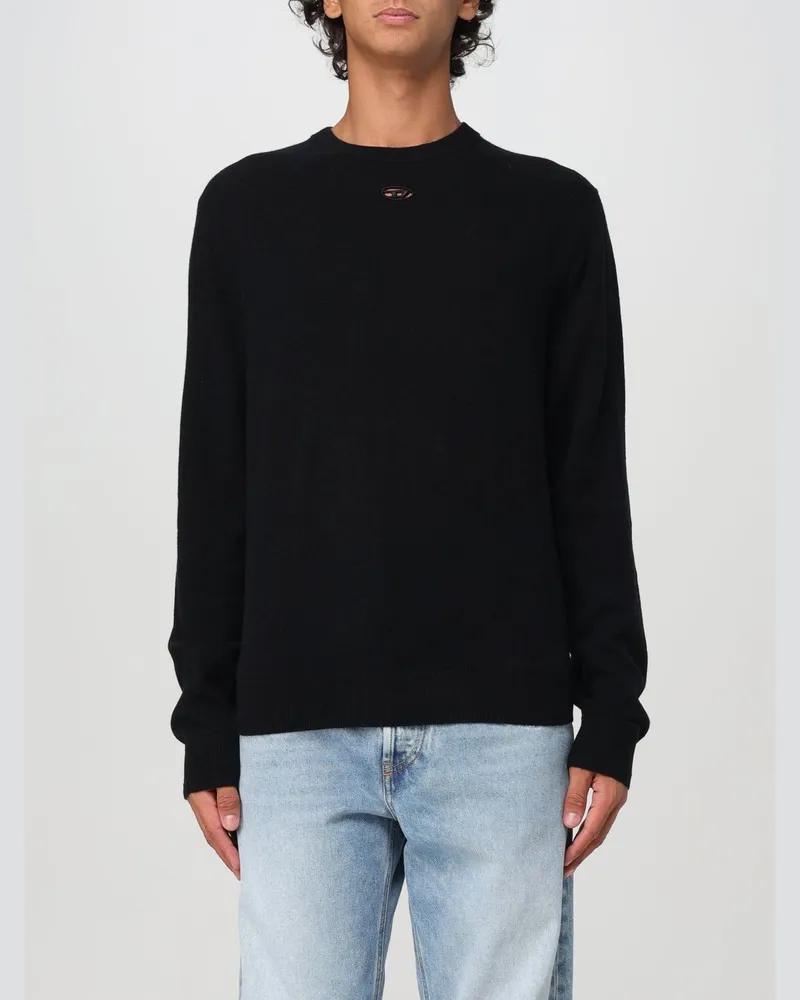 Diesel Pullover herren Schwarz