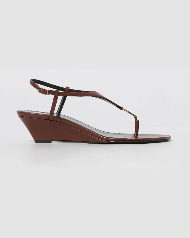 Saint Laurent Sandalen mit absatz damen Braun