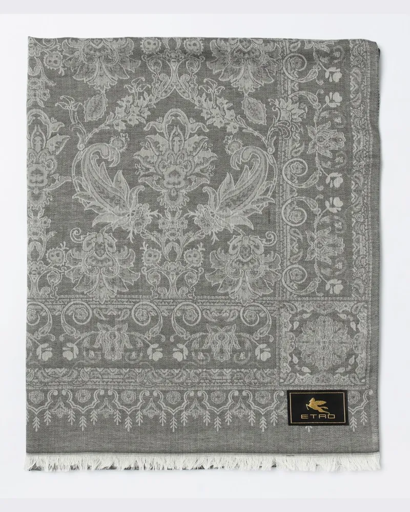 Etro Schal herren Grau