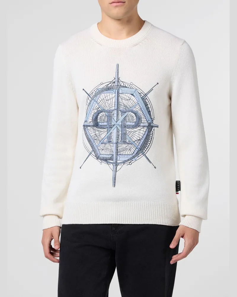 Philipp Plein Pullover herren Weiß