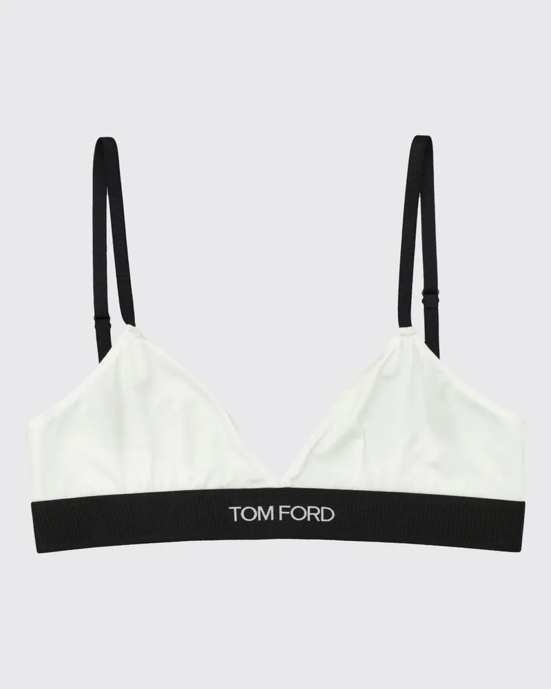 Tom Ford Stretch-Modal-BH Weiß