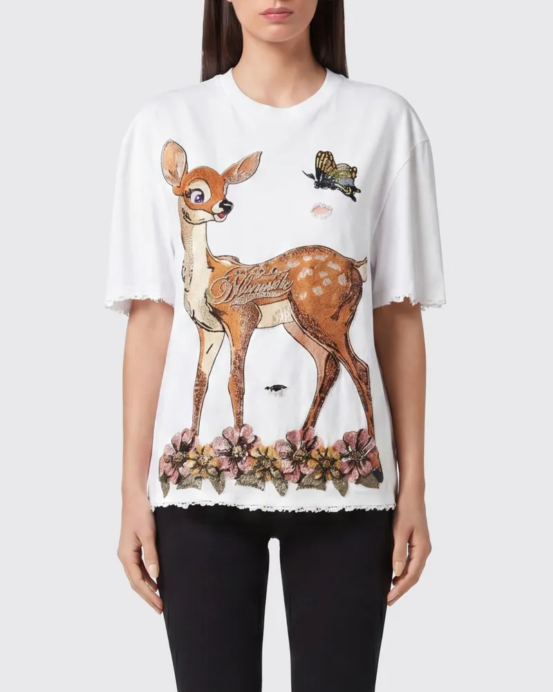 Philipp Plein T-shirt damen Weiß