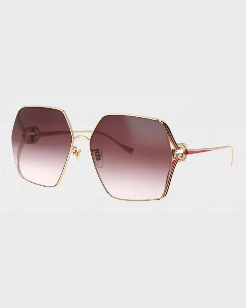 Gucci Sonnenbrillen damen Burgunderrot