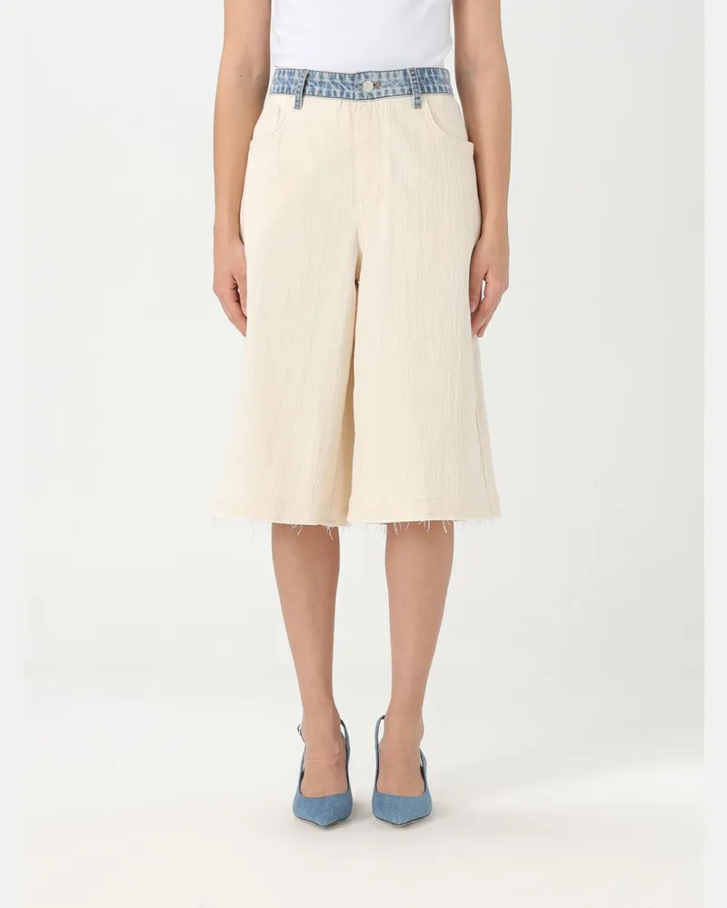 Moschino Shorts damen Beige