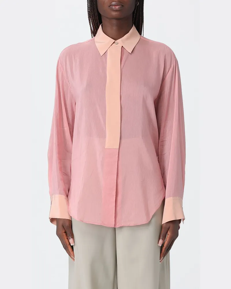 forte_forte Hemdbluse damen Puder