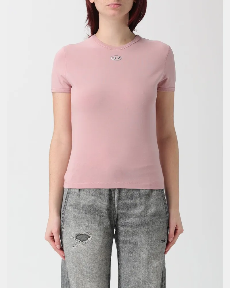 Diesel T-shirt damen Pink