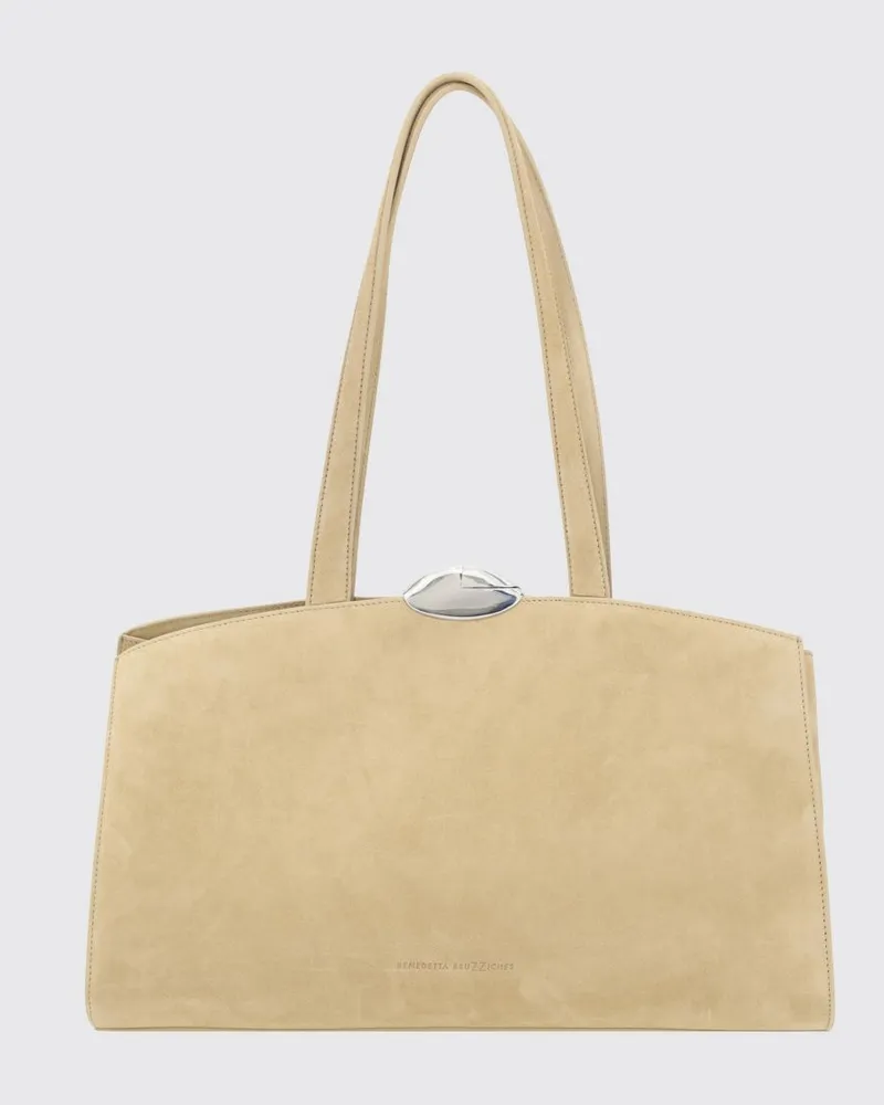 Benedetta Bruzziches Schultertasche damen Ivory