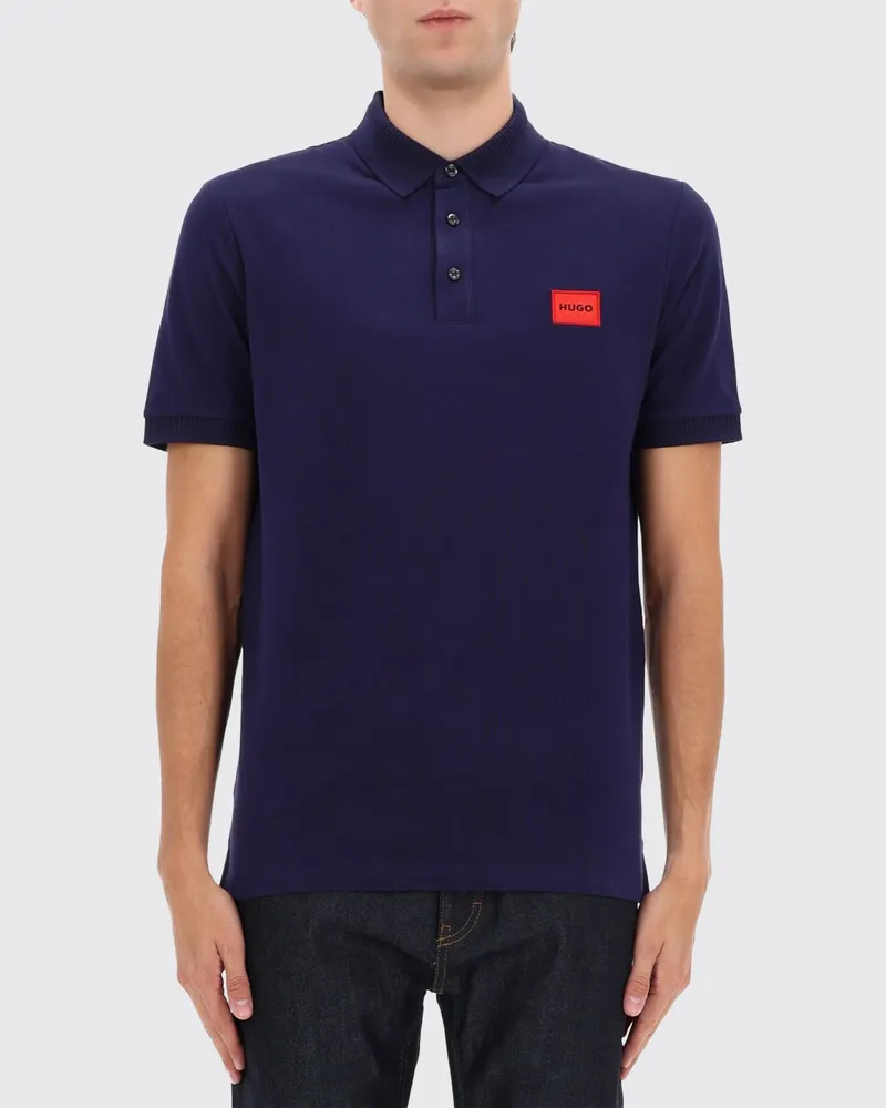 HUGO BOSS Polo herren Blau