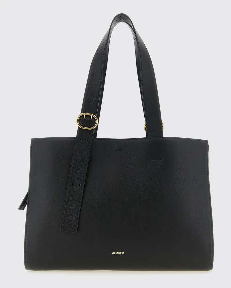 Jil Sander Schultertasche damen Schwarz