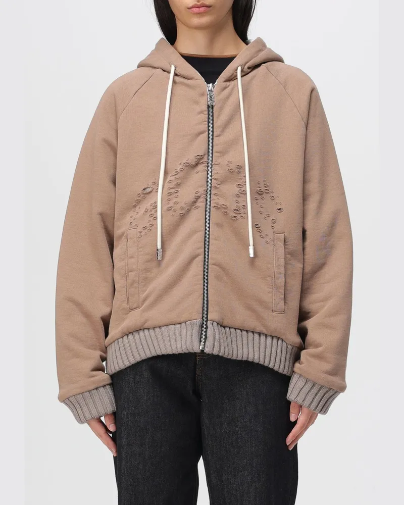 GCDS Pullover damen Beige