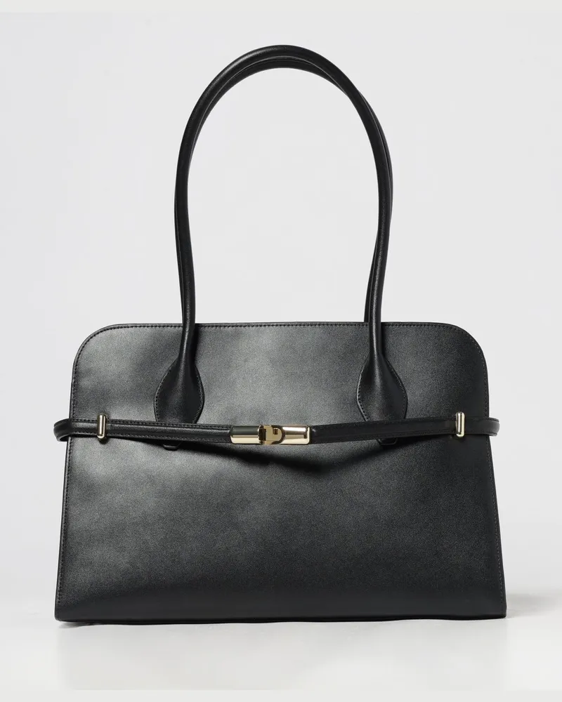 Furla Schultertasche damen Schwarz