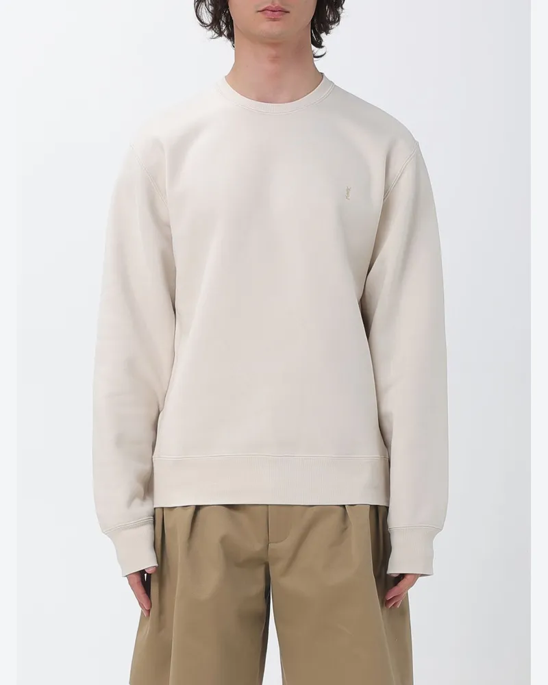 Saint Laurent Pullover herren Cream