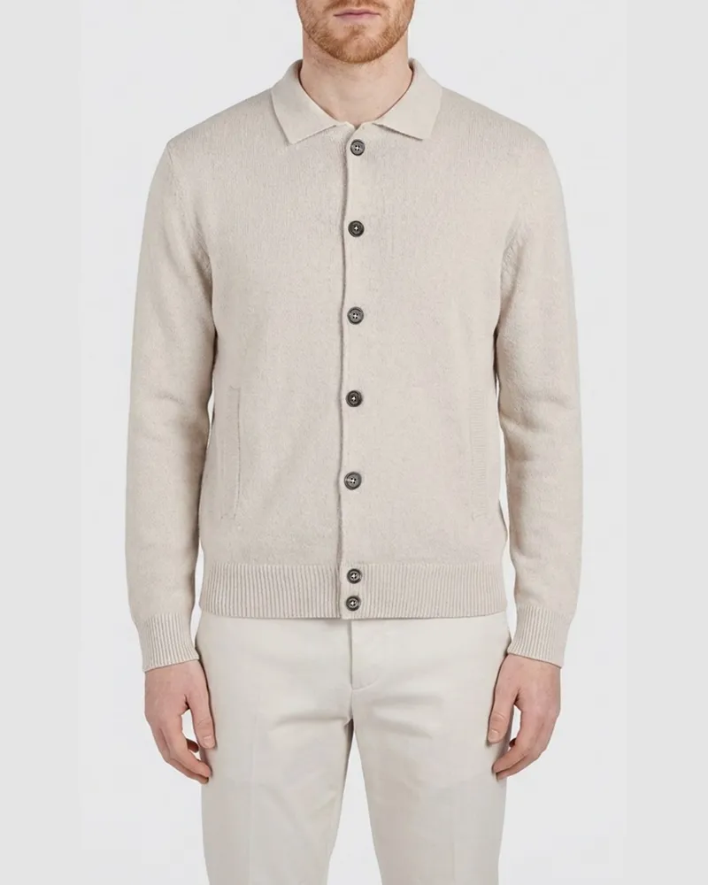 Eleventy Pullover herren Sand