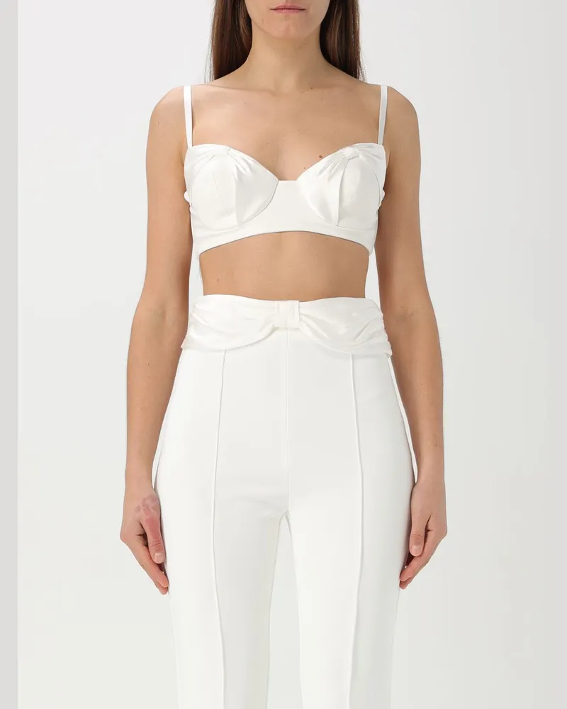 Elisabetta Franchi Top damen Ivory