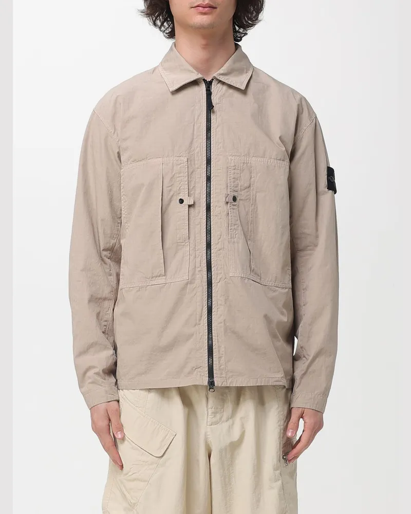 Stone Island Hemd herren Sand
