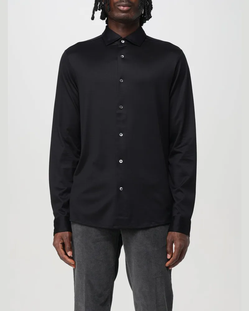 Emporio Armani Hemd herren Schwarz