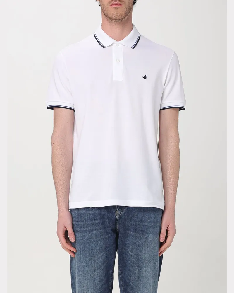 Brooksfield Polo herren Weiß