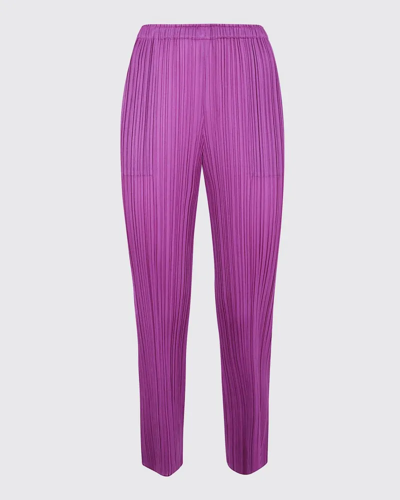 Issey Miyake Hose damen Fuchsia