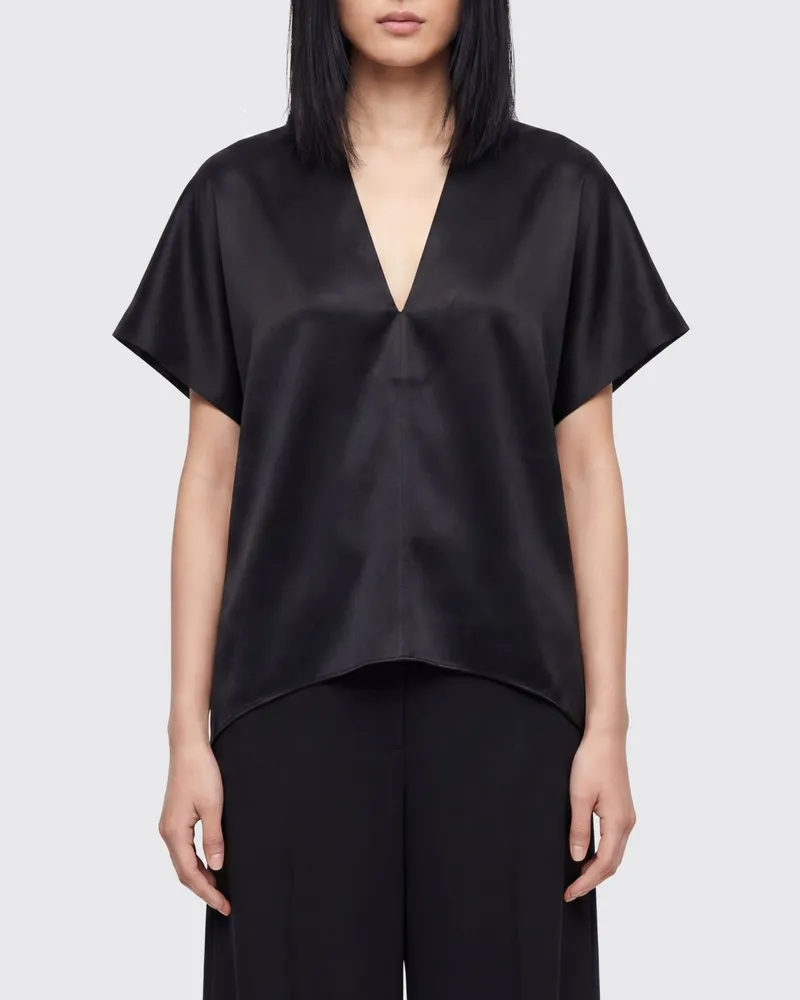 Nina Ricci Seidenbluse Schwarz