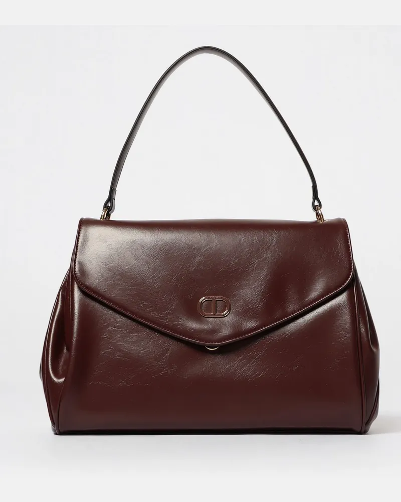 Twin-Set Handtasche damen Burgunderrot