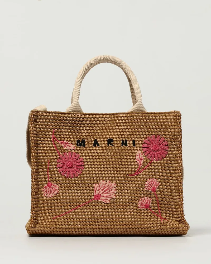 Marni Handtasche damen Beige
