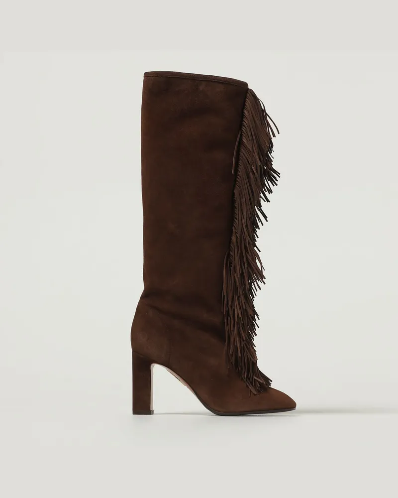 Aquazzura Flache stiefeletten damen Braun