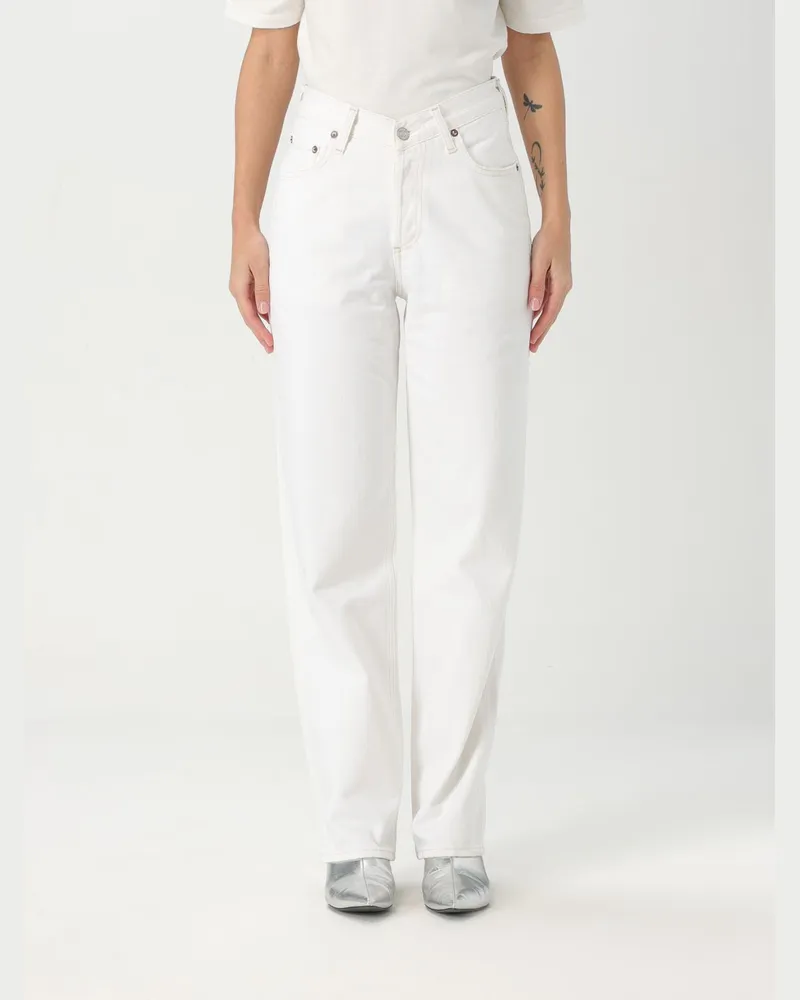 AGOLDE Jeans damen Weiß