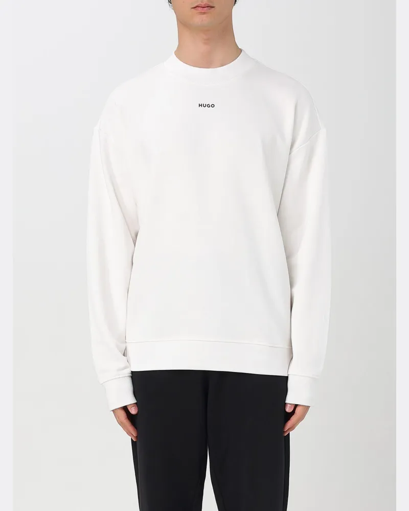 HUGO BOSS Sweatshirt herren Weiß