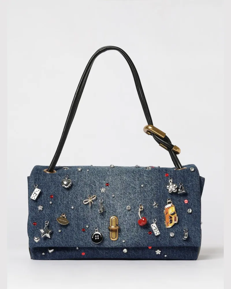 Marc Jacobs Schultertasche damen Blau