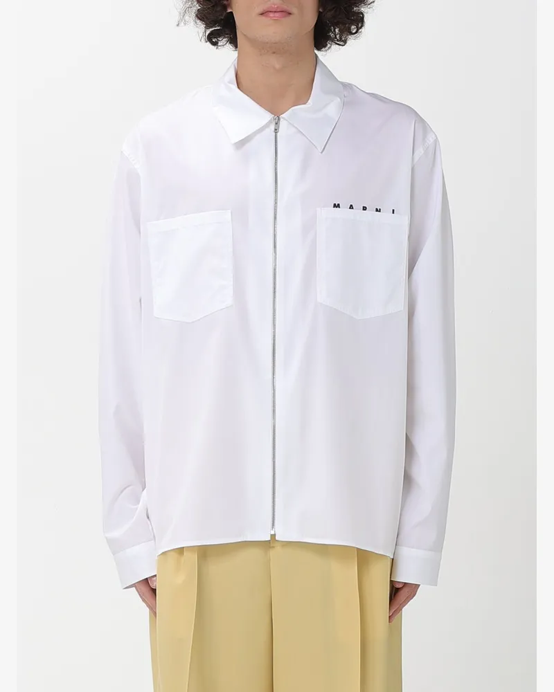 Marni Hemd herren Weiß