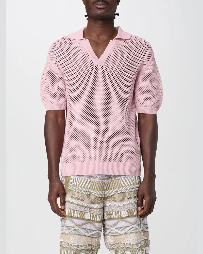 Laneus Polo herren Pink
