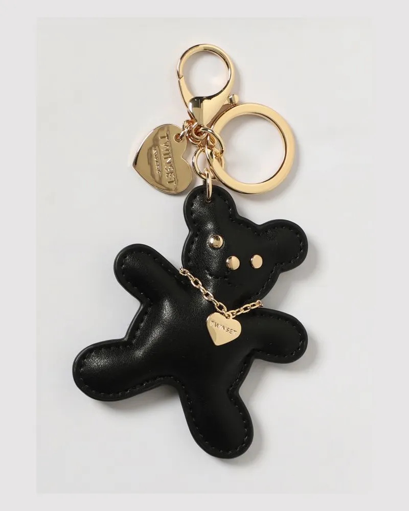 Twin-Set Schlüsselanhänger damen Schwarz