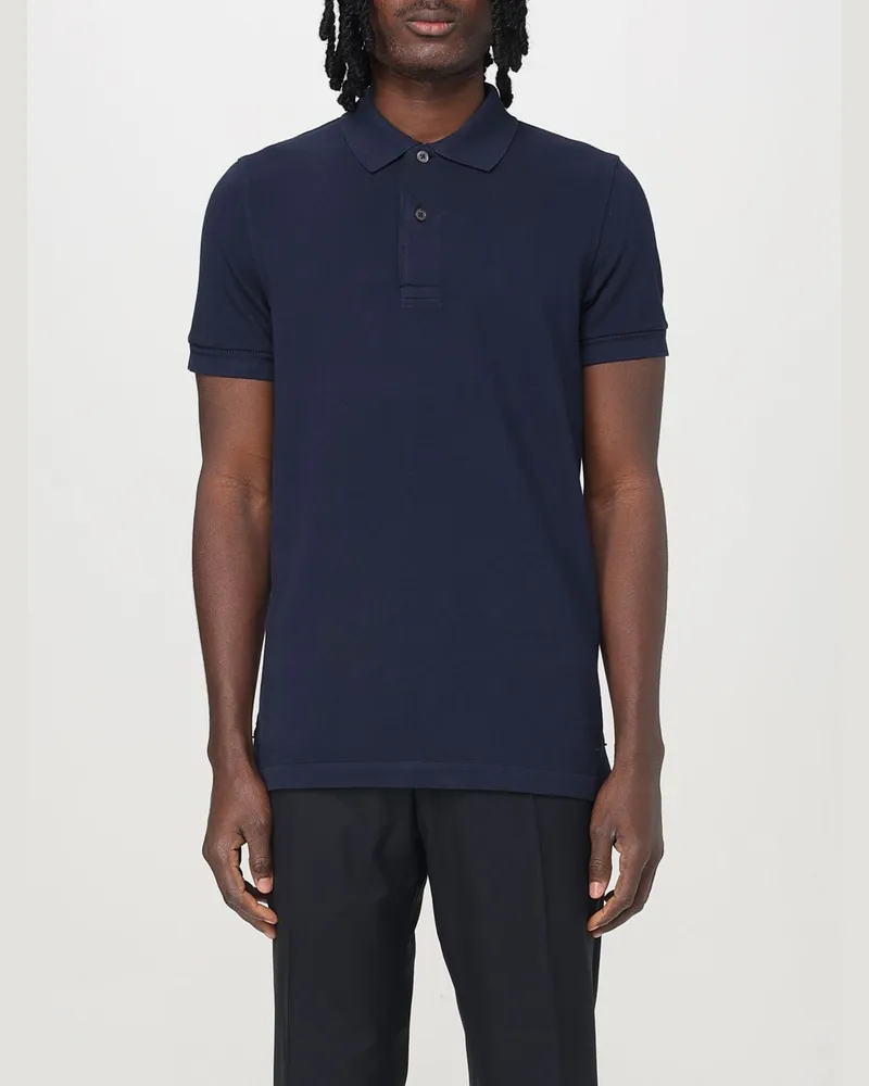 Tom Ford Polo herren Blau