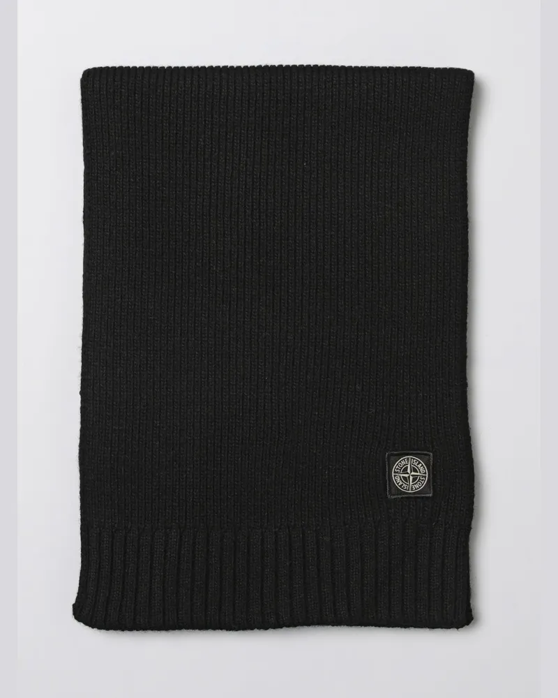 Stone Island Schals fr jungen kinder Schwarz