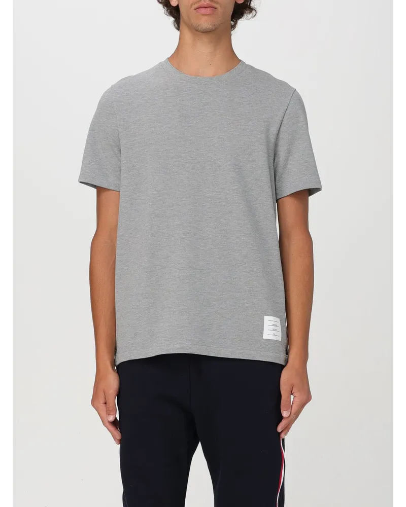 Thom Browne T-shirt herren Grau