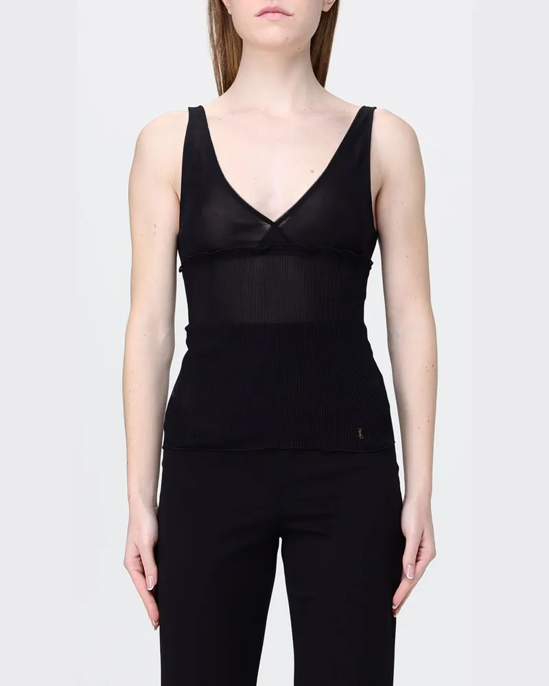 Saint Laurent Top damen Schwarz